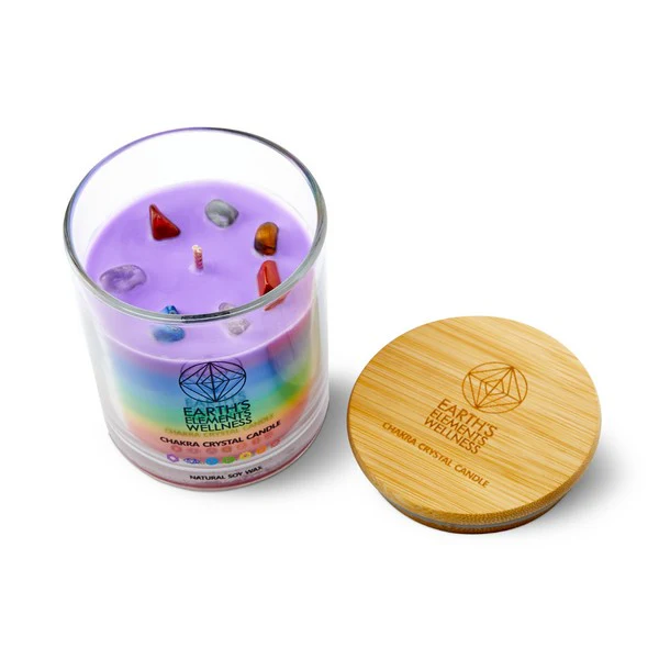 Earth's Elements Wellness Candle - Seven Chakra - Image 2