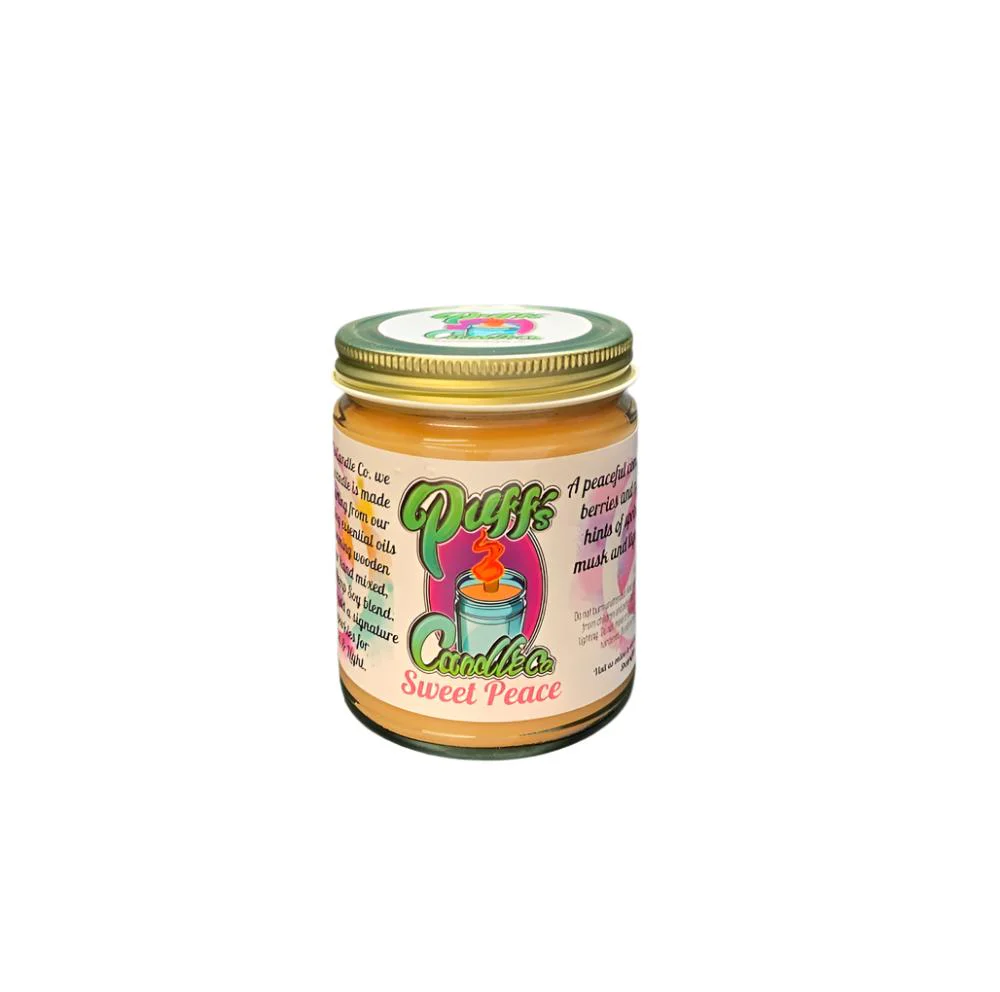 Puffs Candle Co. Sweet Peace - 9 oz / Sweet Peace