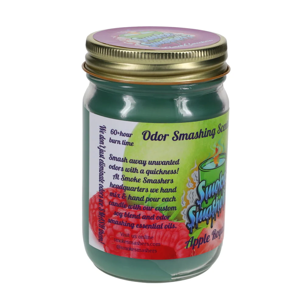 Smoke Smashers Odor Smashing Scented Soy Candle - Apple Royal SALE - Image 2