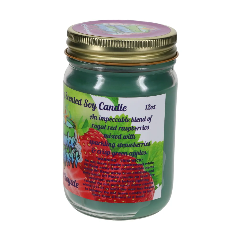 Smoke Smashers Odor Smashing Scented Soy Candle - Apple Royal SALE - Image 3