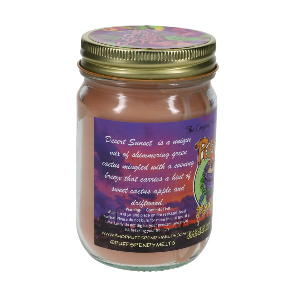 The ORIGINAL Puffs Pendy Melts Candle - Desert Sunset - Image 2