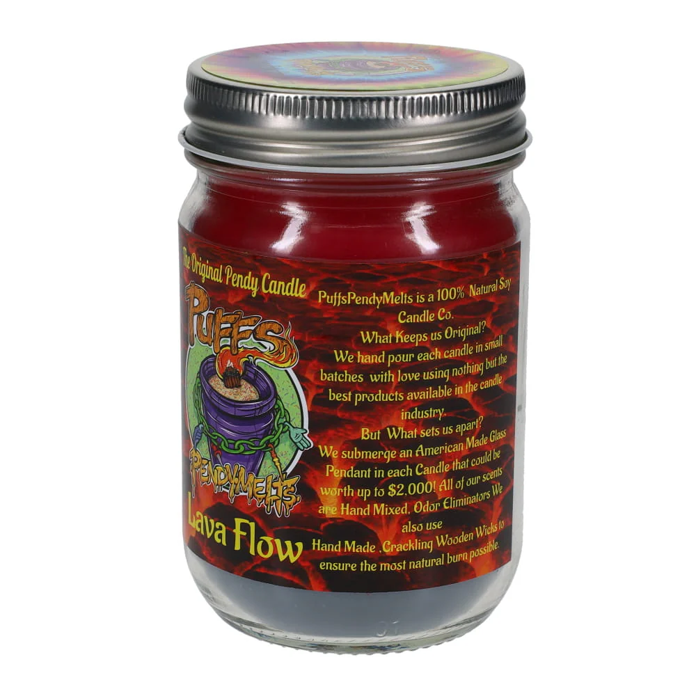 The ORIGINAL Puffs Pendy Melts Candle - Lava Flow - Image 3