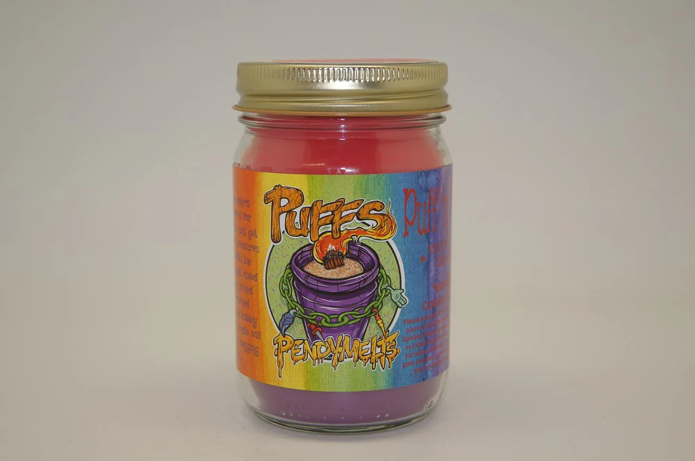 The ORIGINAL Puffs Pendy Melts Candle - Smokers Edition Puff's Pride Melts