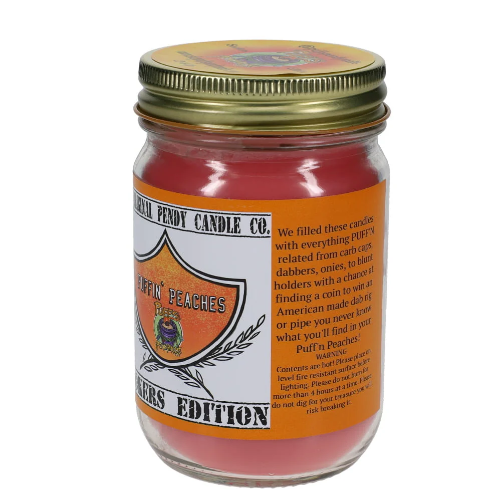 The ORIGINAL Puffs Pendy Melts Candle - Smokers Edition Puffin Peaches - Image 3