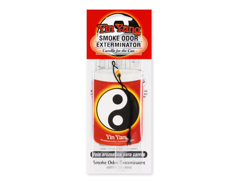 Yin Yang Smoke Odor Car Hanger