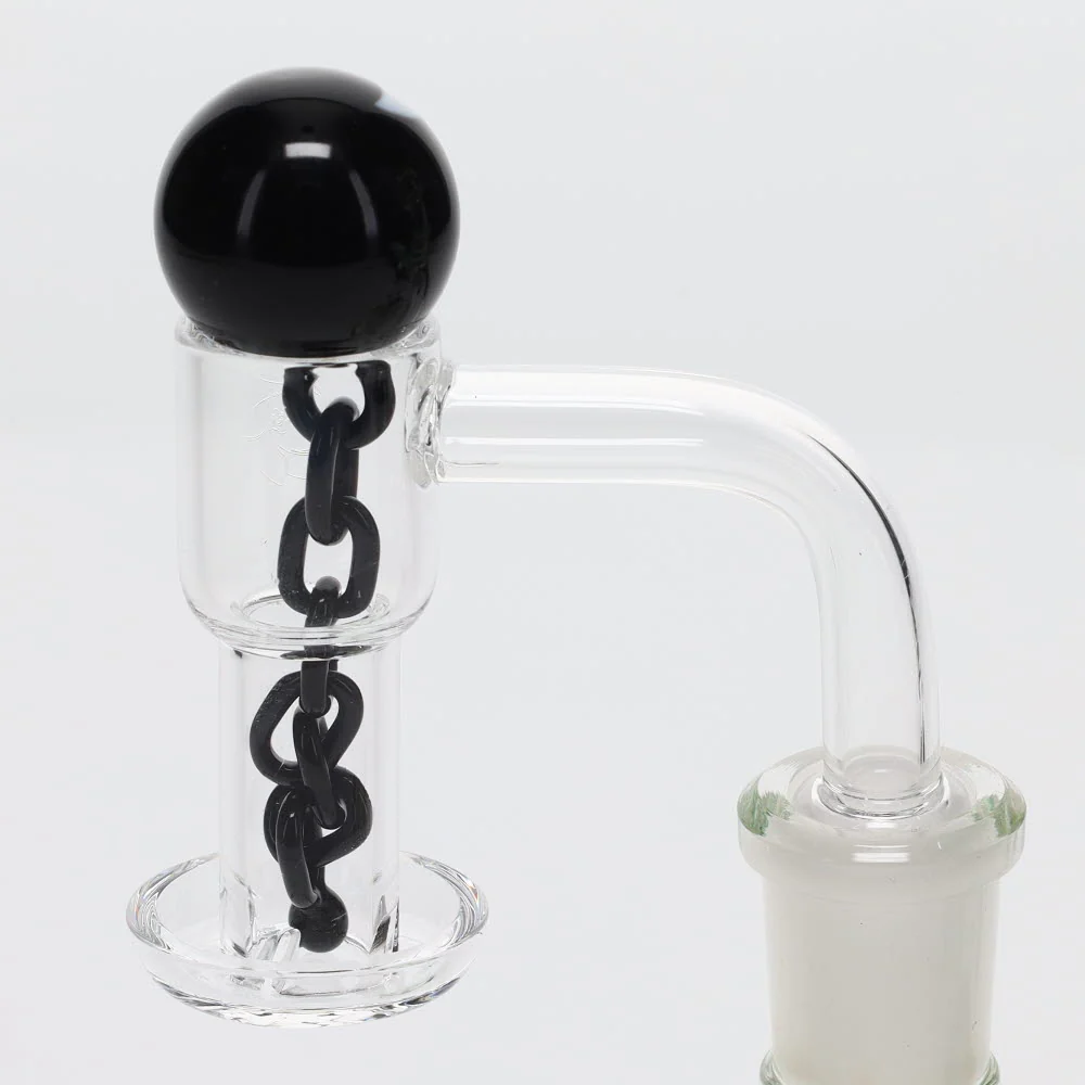 Lil Bear Glass Black Nitemare Ball and Chain Set - Image 3