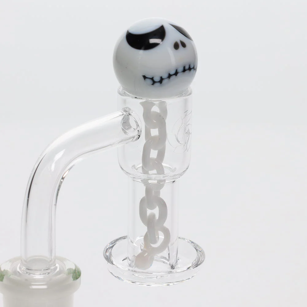 Lil Bear Glass White Nitemare Ball and Chain Set - Image 2