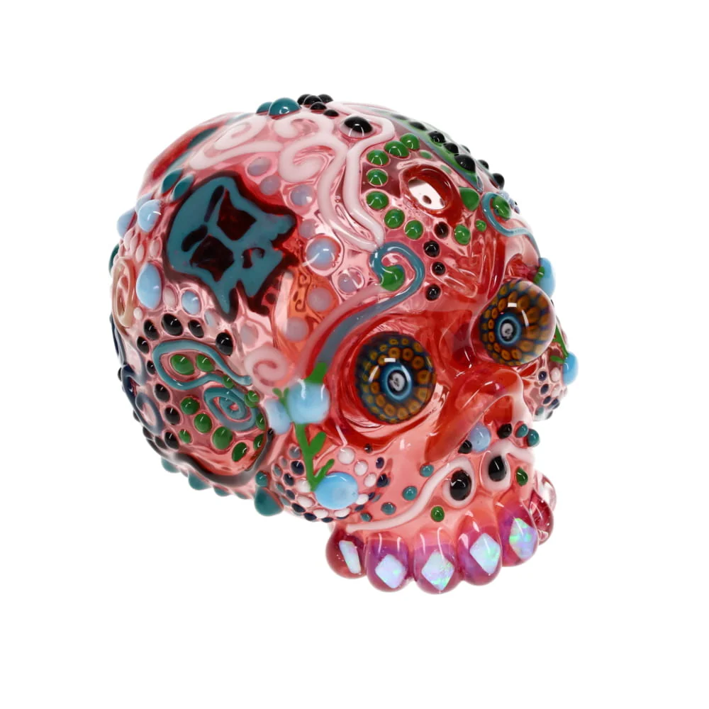 Carsten Carlile Glass Milli Eyes Sugar Skull Rig - Image 8