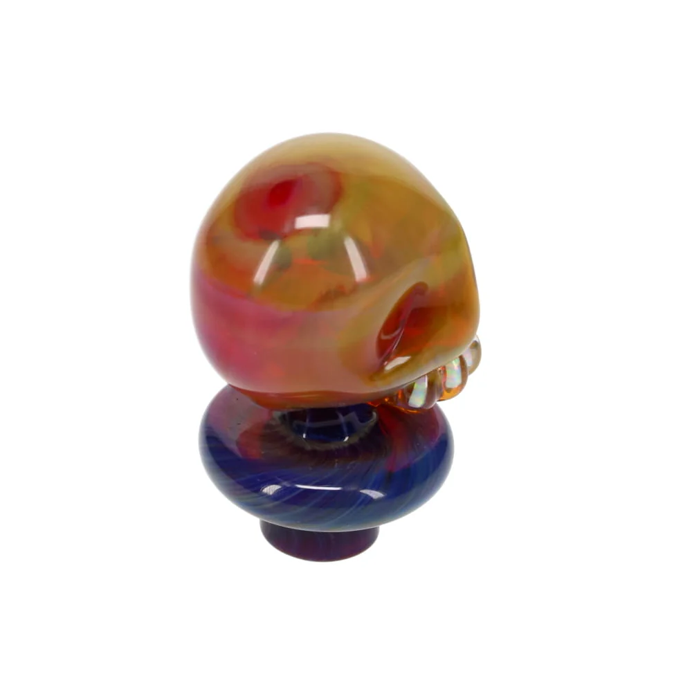 Carsten Carlile Glass Skull Carb Cap - Amber - Image 6