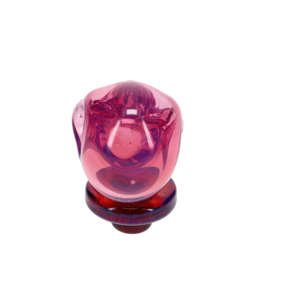 Carsten Carlile Glass Skull Carb Cap - Royal Jelly - Image 5