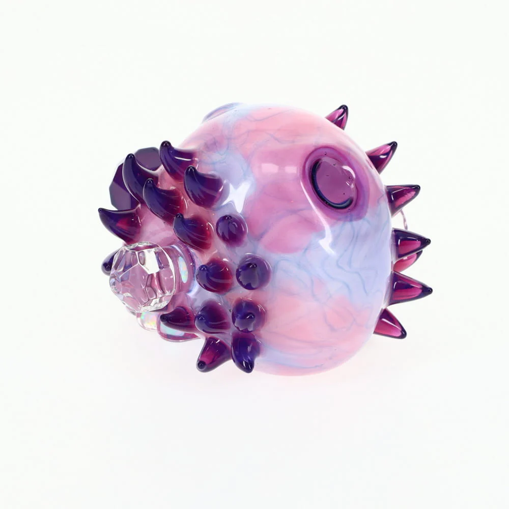 Carsten Carlile Glass X Scomomoanet Glass Pink Skull - Image 4