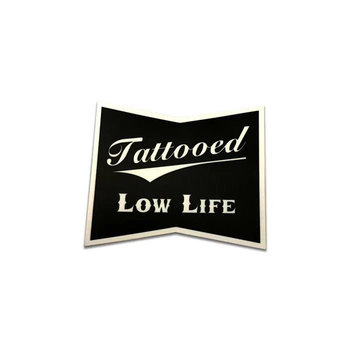 Cartel Ink Tattooed Low Life Sticker