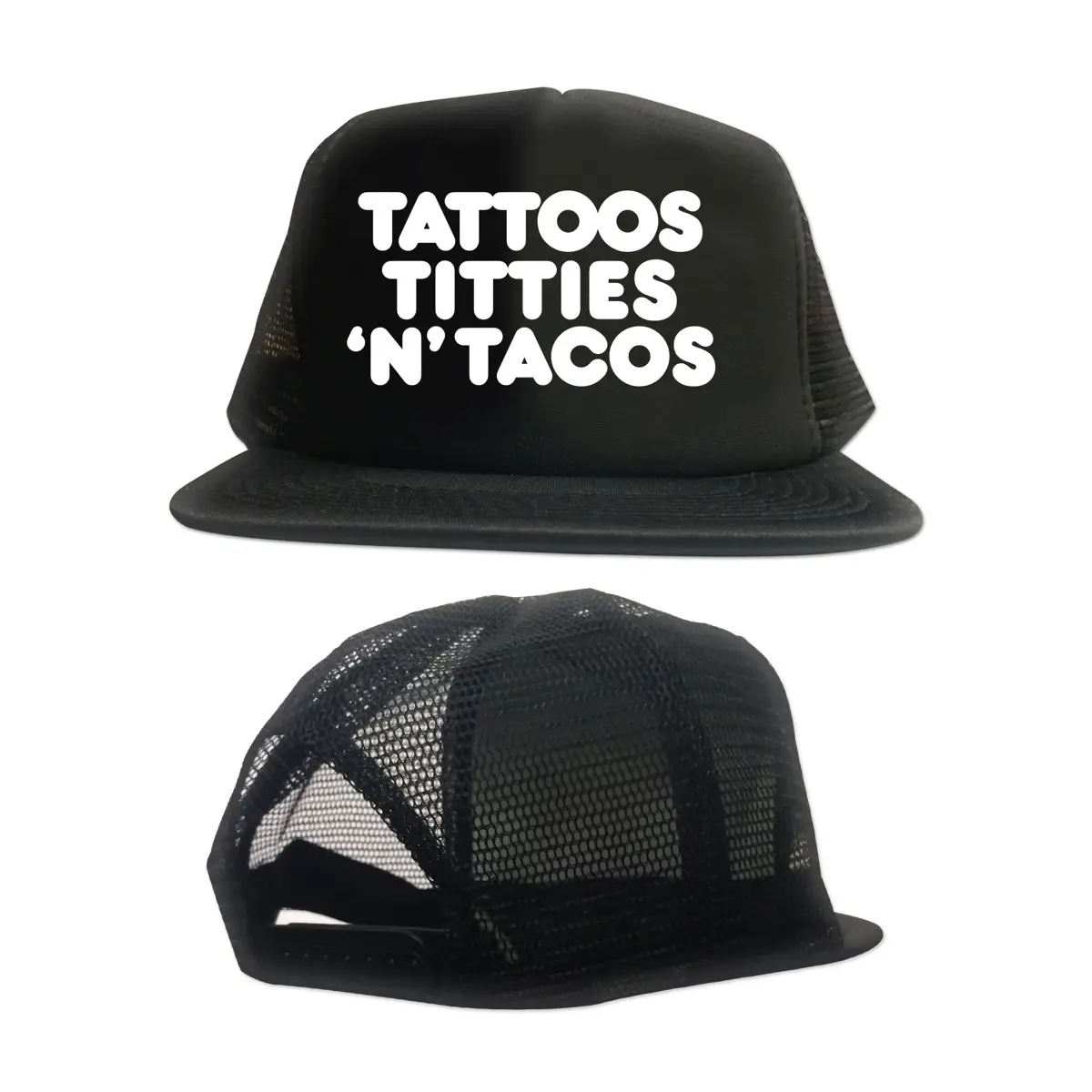 Cartel Ink Tattoos Titties 'n' Tacos Trucker Hat - Image 2