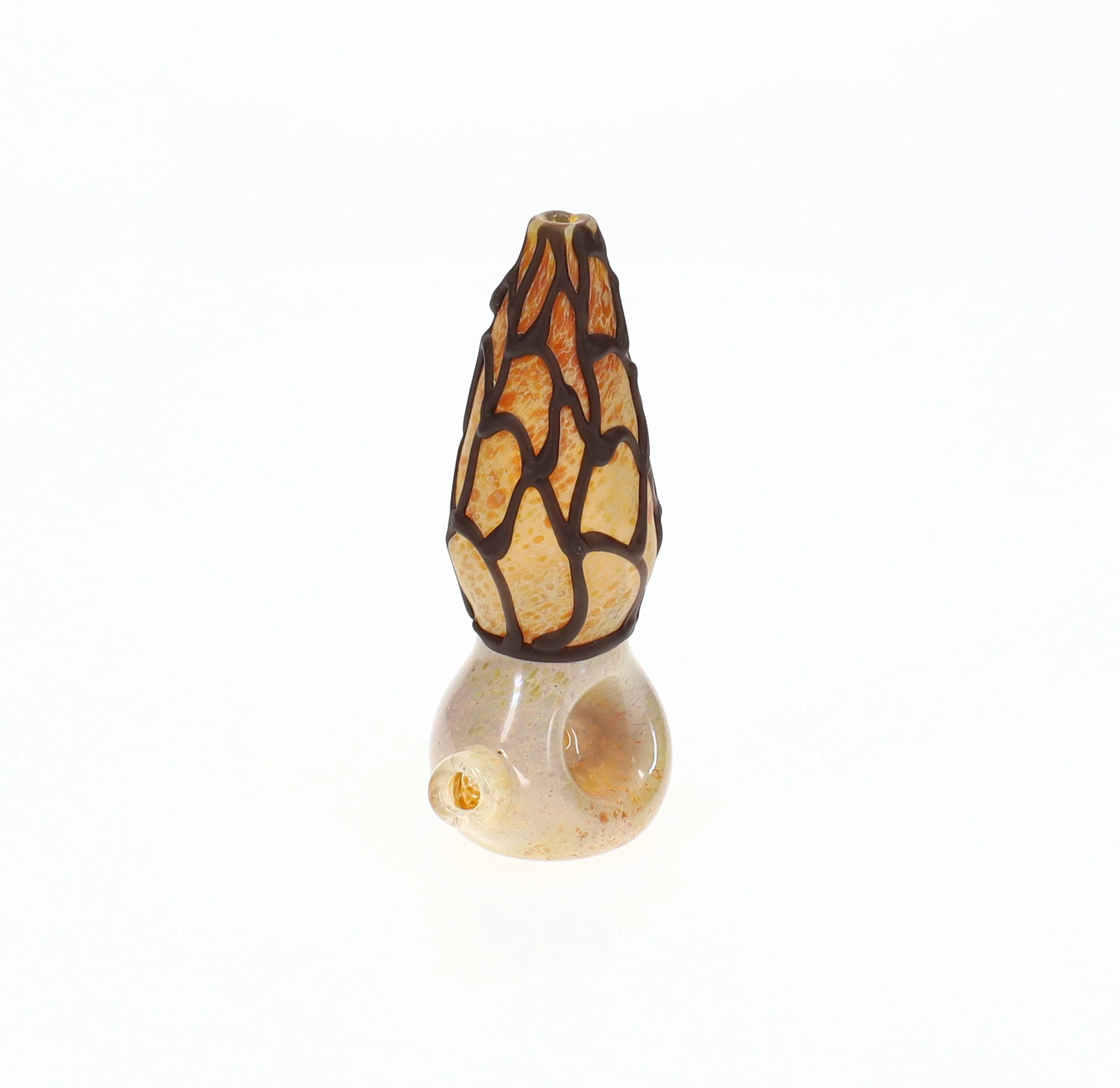 Chad G Glass Morel Mushroom Hand Pipe - Image 2