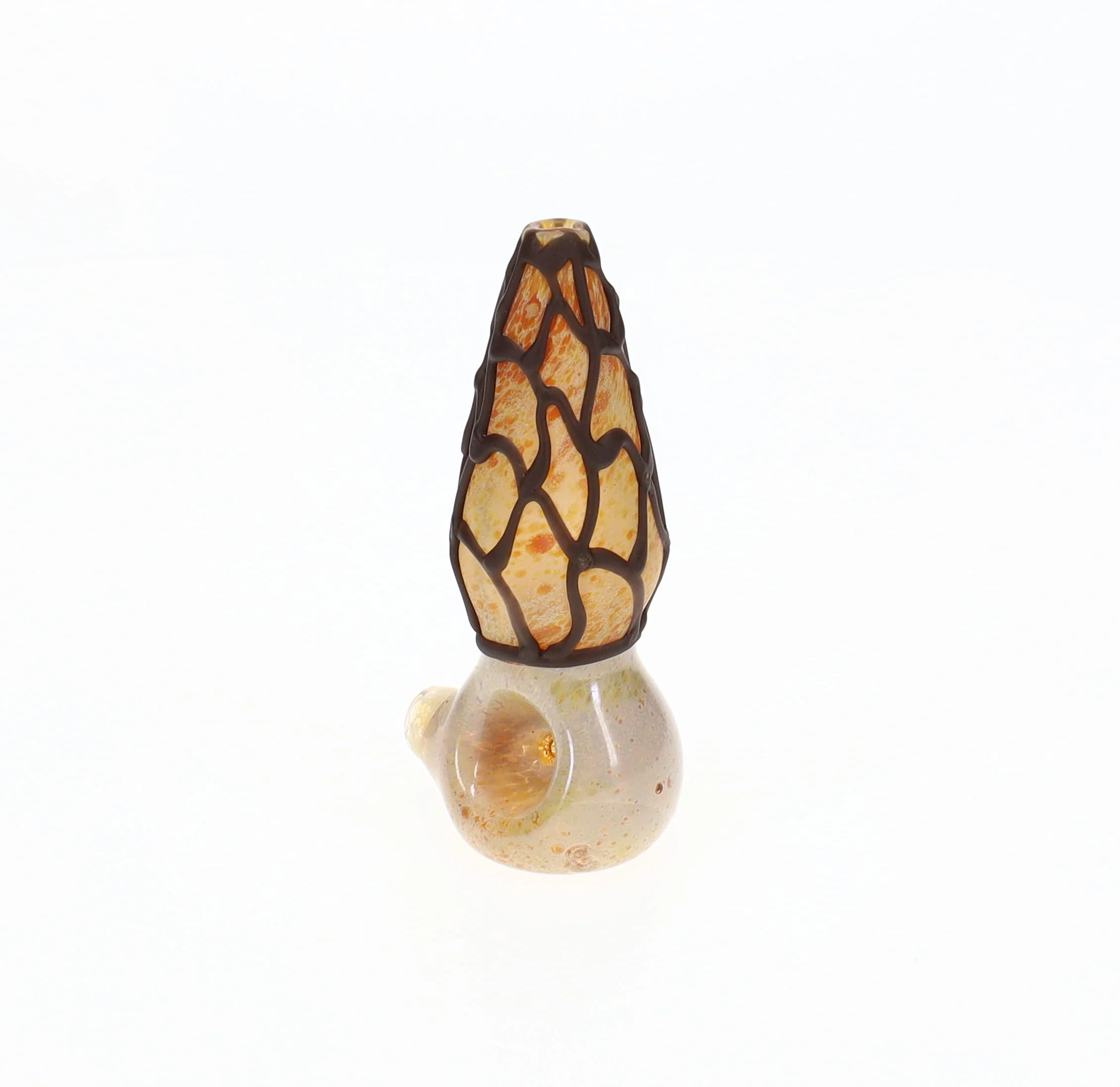 Chad G Glass Morel Mushroom Hand Pipe - Image 4