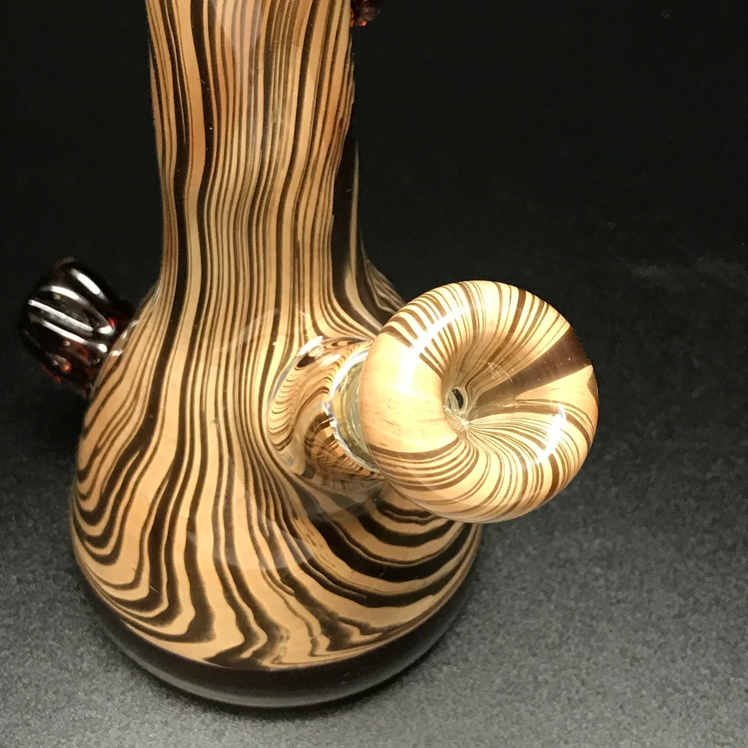 Chad G Glass Wood Grain Mini Tube - Image 4