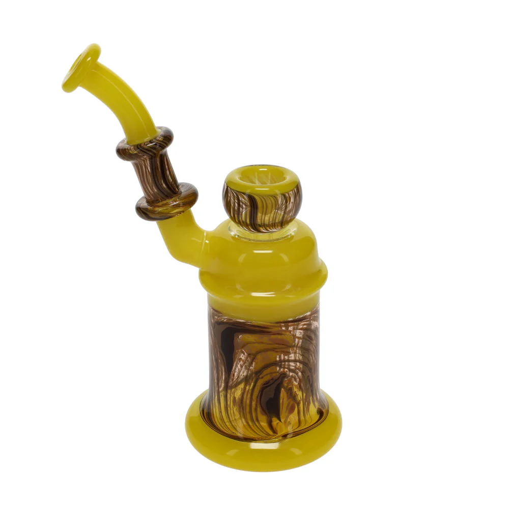 Chad G Glass Yellow Woodgrain Double Sherlock & Rig Set - Image 2