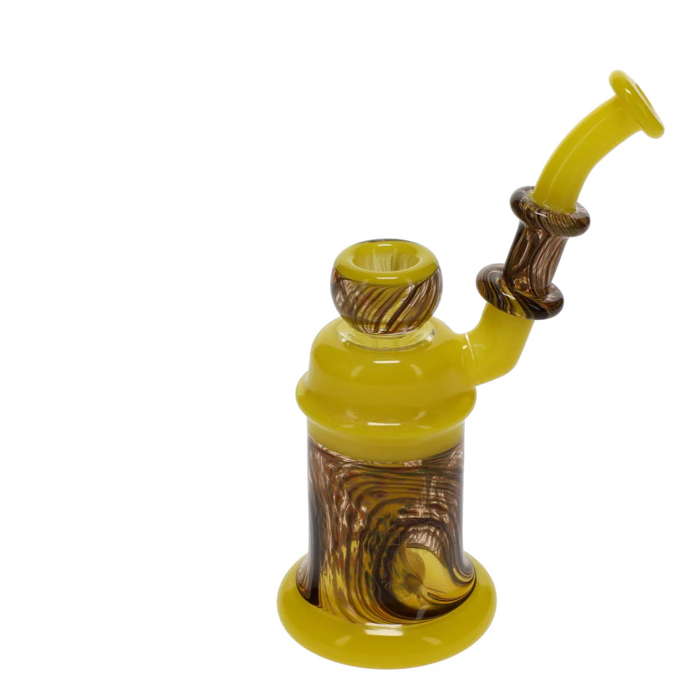 Chad G Glass Yellow Woodgrain Double Sherlock & Rig Set - Image 4