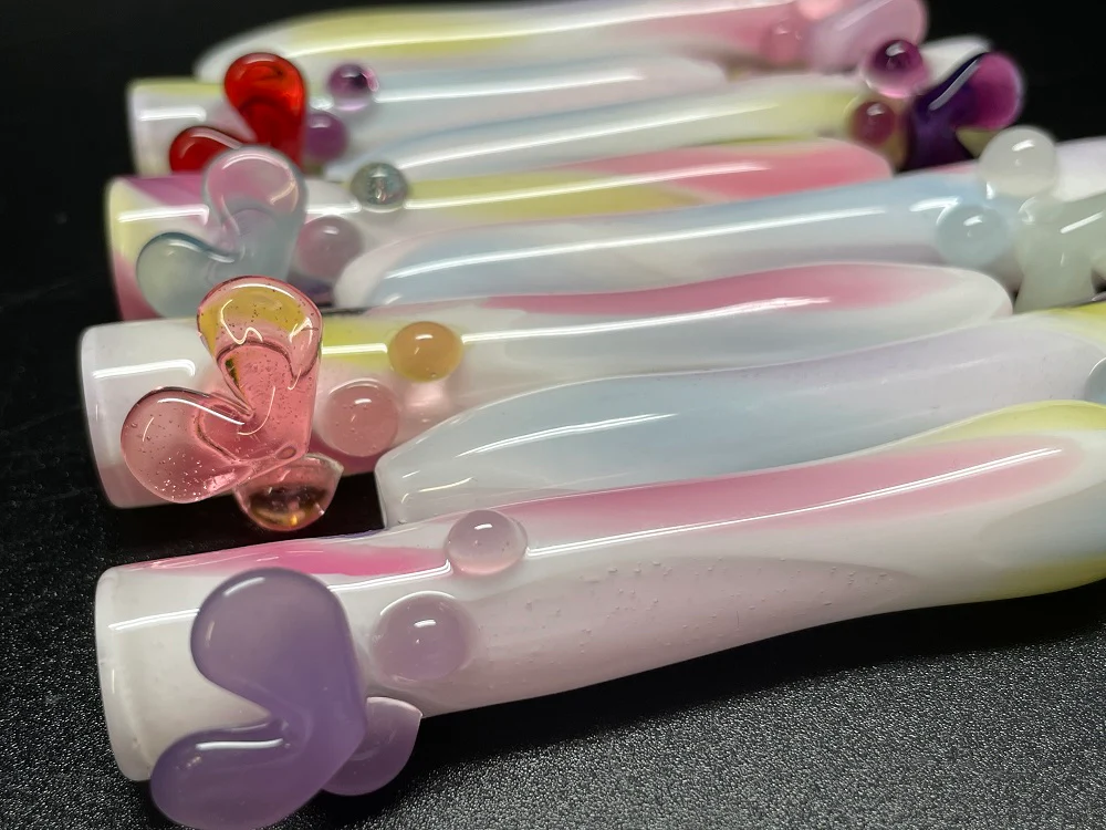 Bambi Glass Cotton Candy Hitter SALE - Image 2