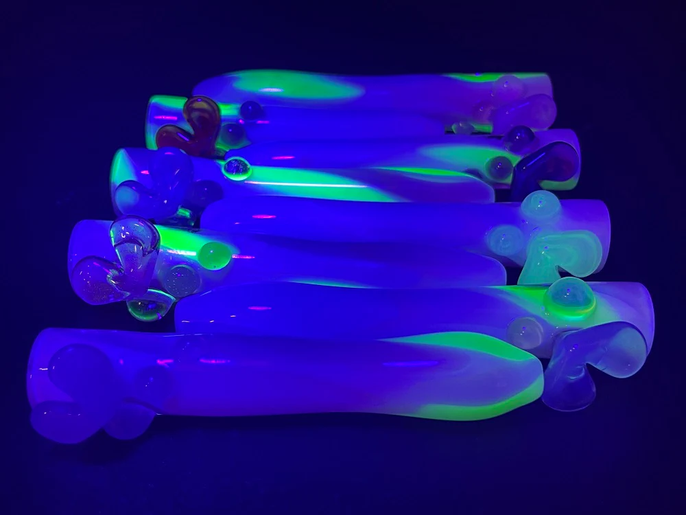 Bambi Glass Cotton Candy Hitter SALE - Image 3