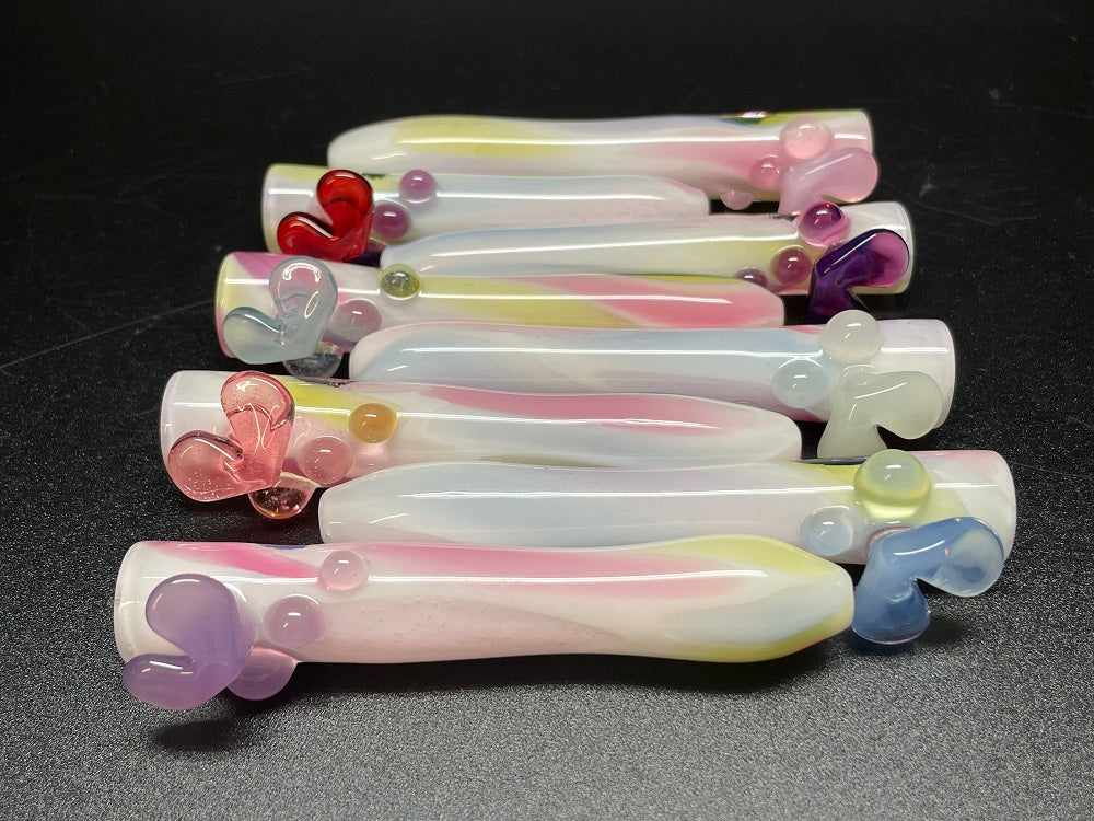 Bambi Glass Cotton Candy Hitter SALE - Image 4