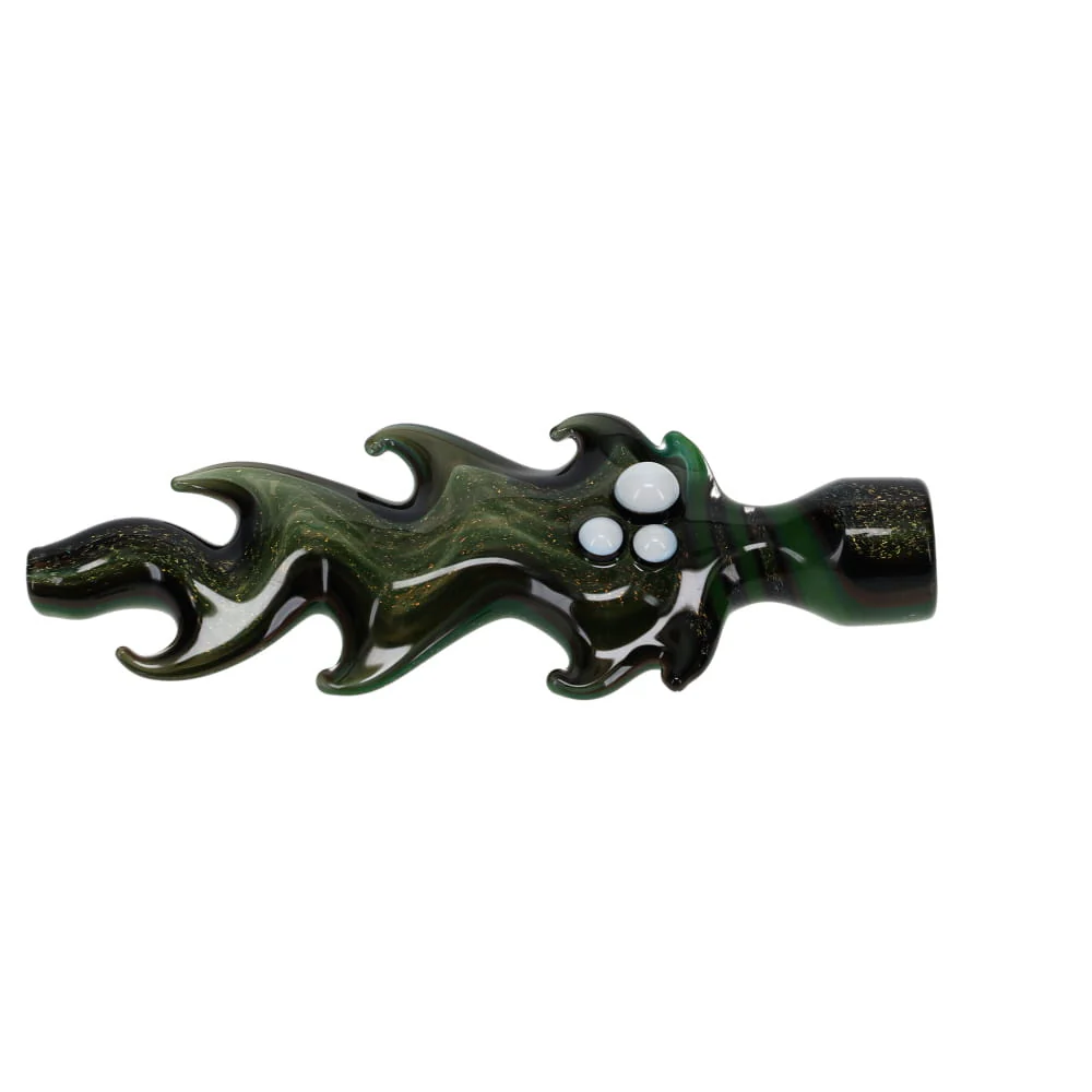 Hilljack Glass Dichro Flame Chillum - Image 4