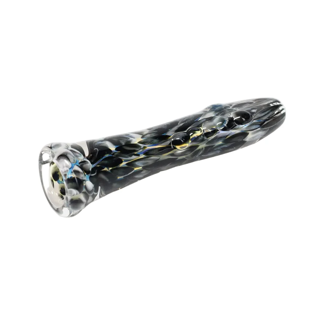 Rotational Science Glass Black and White Dot Onie - Image 4