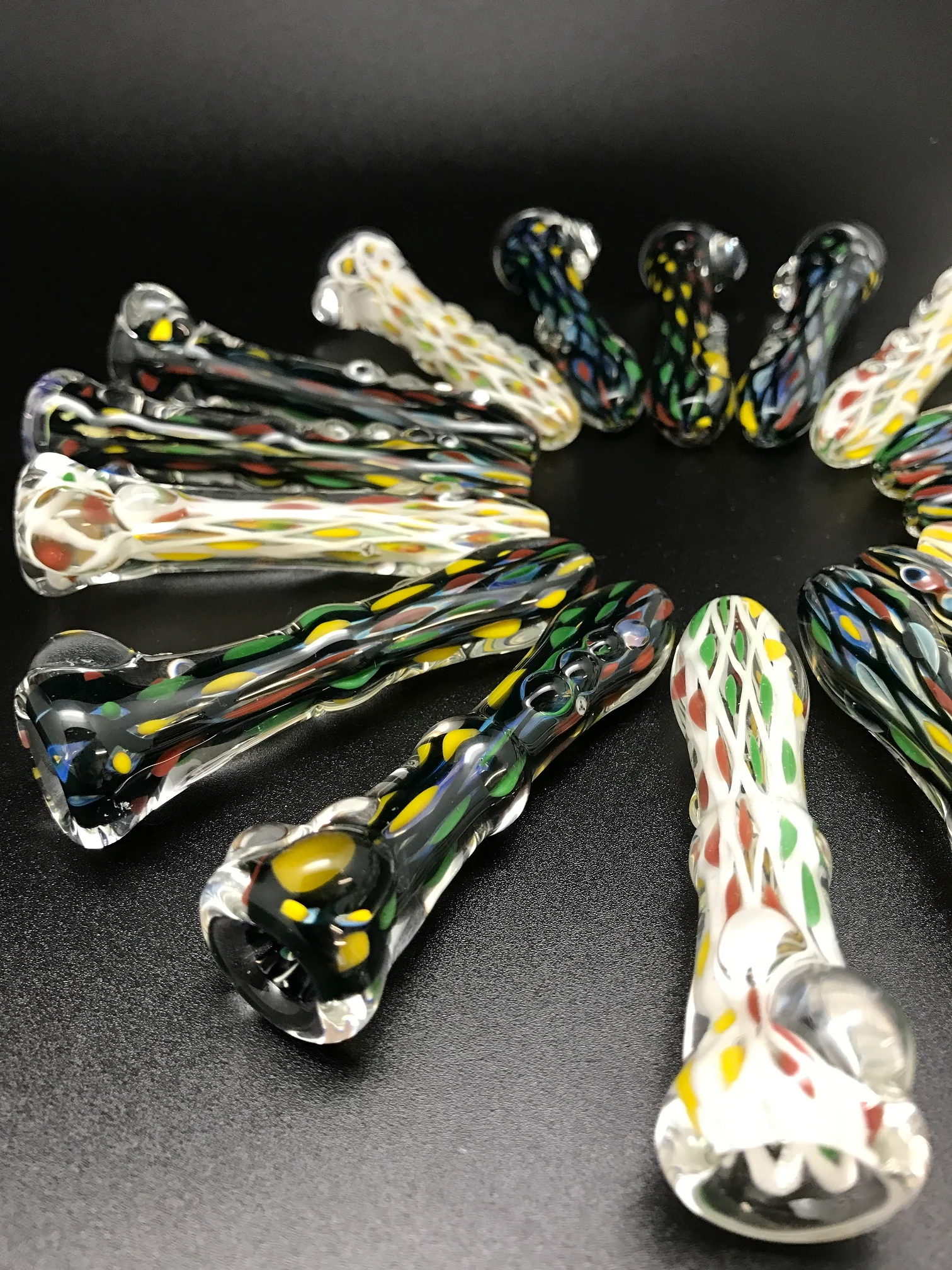 Rotational Sciece Glass Rasta Dot Onie - Image 2