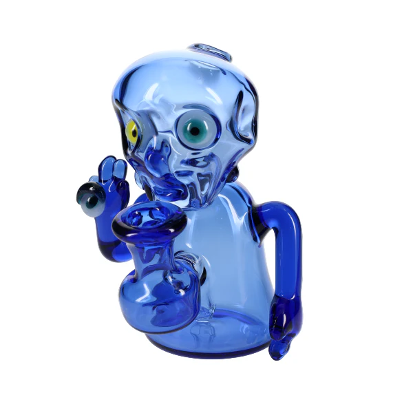 Chronic Glass Humanoid Big Blue Bubbler - Image 2
