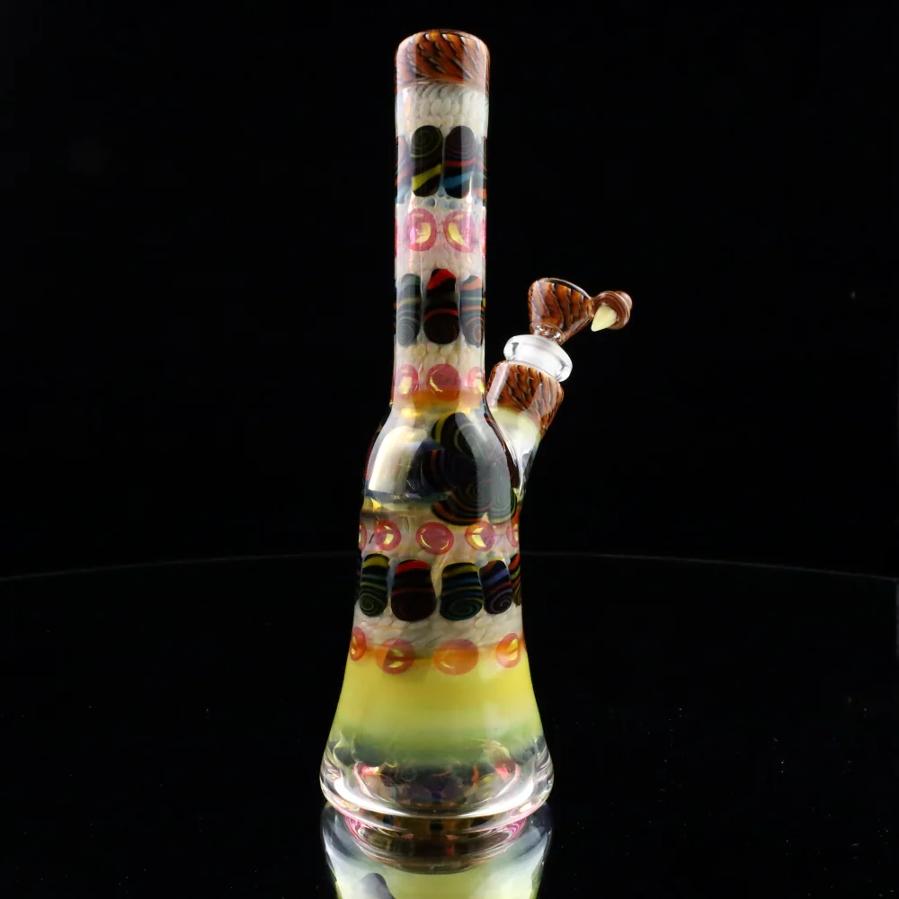 Chunk Glass CoolBreeze Thumbprint Tube - Image 4