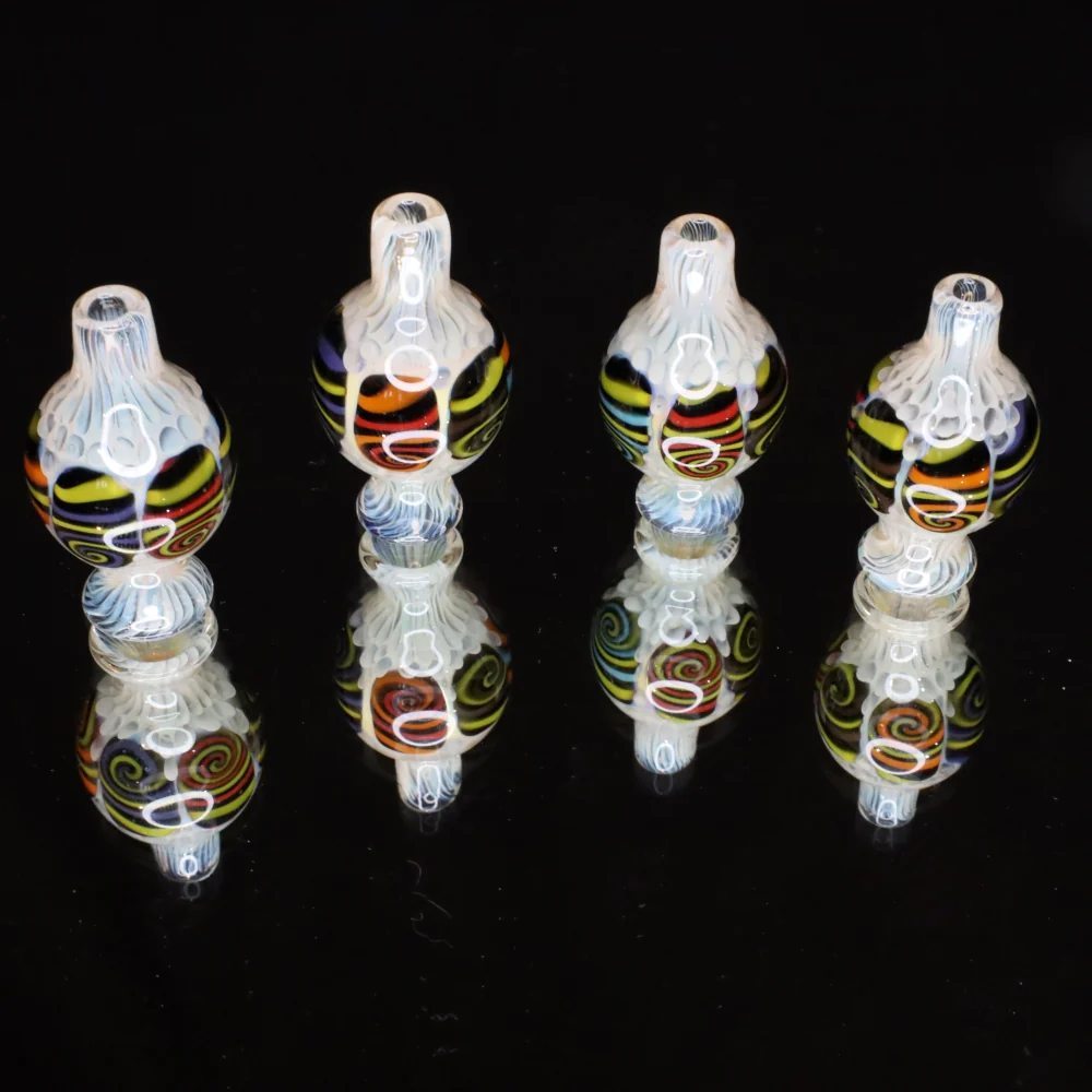 Chunk Glass Thumbprint Millie Bubble Cap
