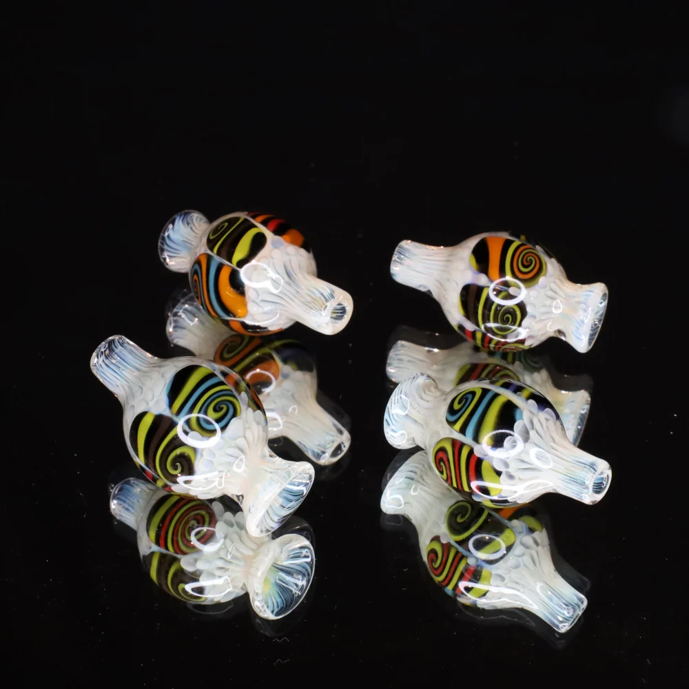 Chunk Glass Thumbprint Millie Bubble Cap - Image 2