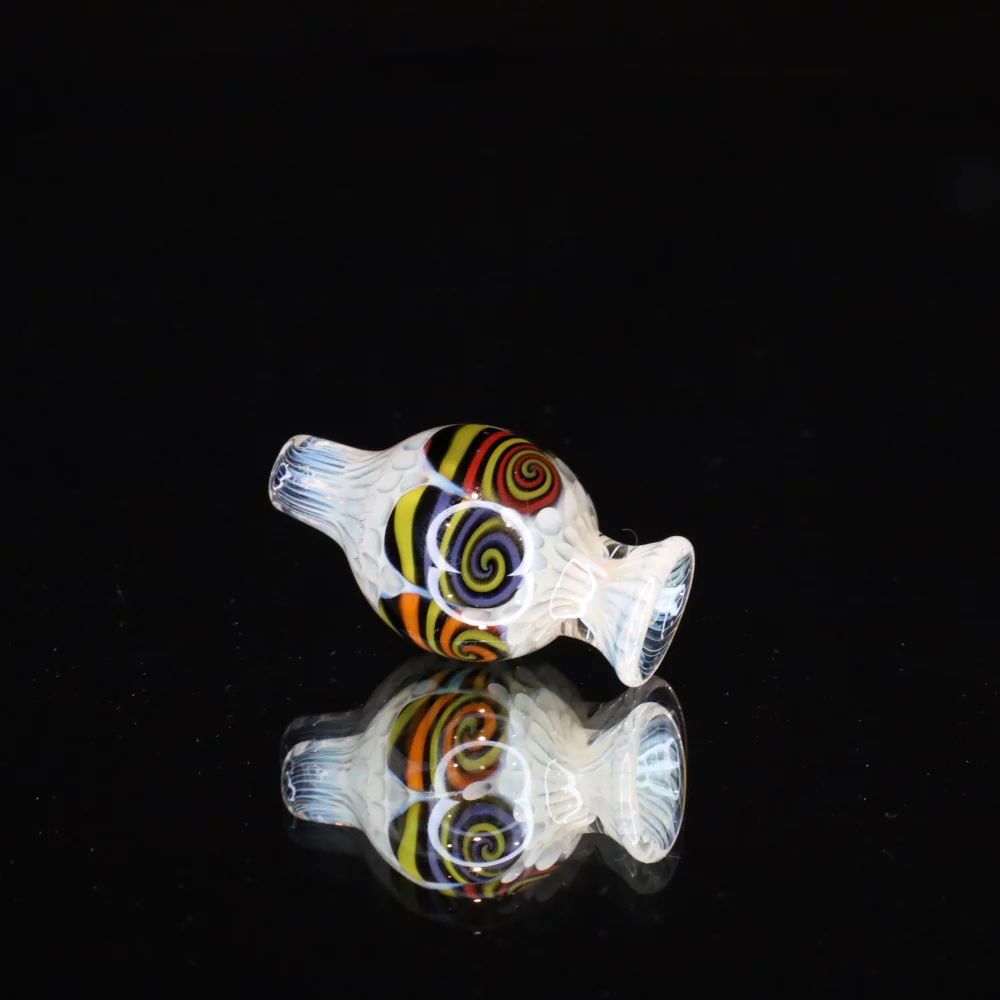 Chunk Glass Thumbprint Millie Bubble Cap - Image 3