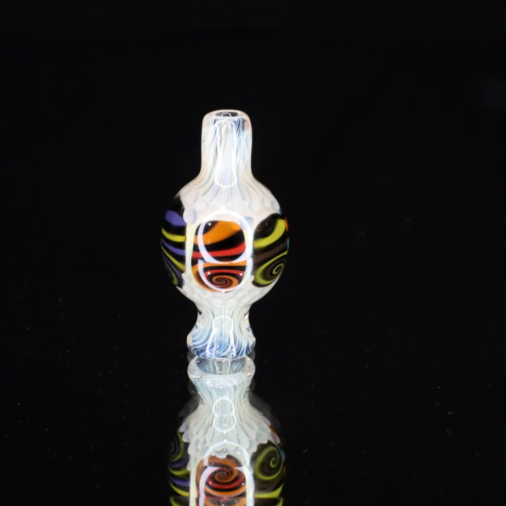 Chunk Glass Thumbprint Millie Bubble Cap - Image 4