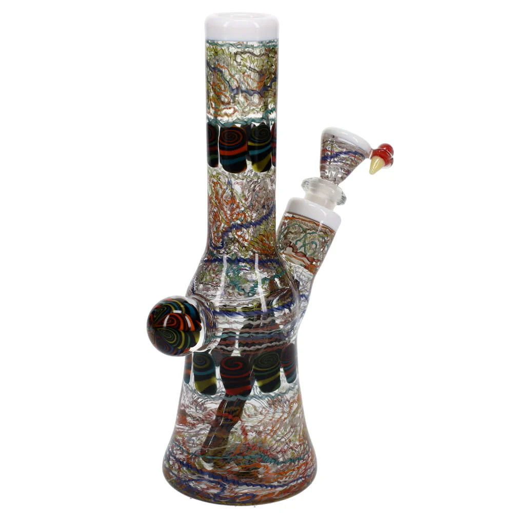 Chunk Glass White Spring Theory Tube - Image 4