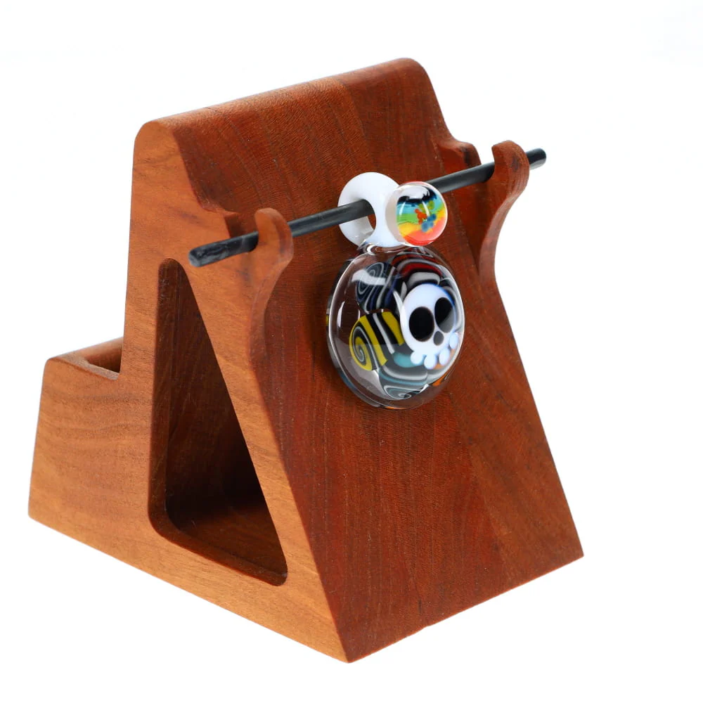 Chunk Glass X Cowboy Glass X Niko Cray Skull Thumbprint Millie Pendant - Image 2