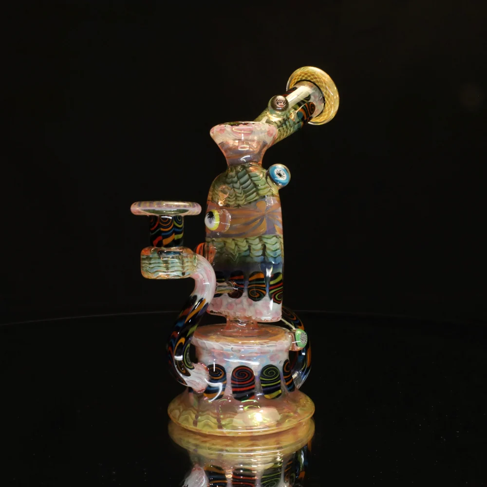 Chunk Glass X Gato Glass Fannypack Recycler Collab - Image 2