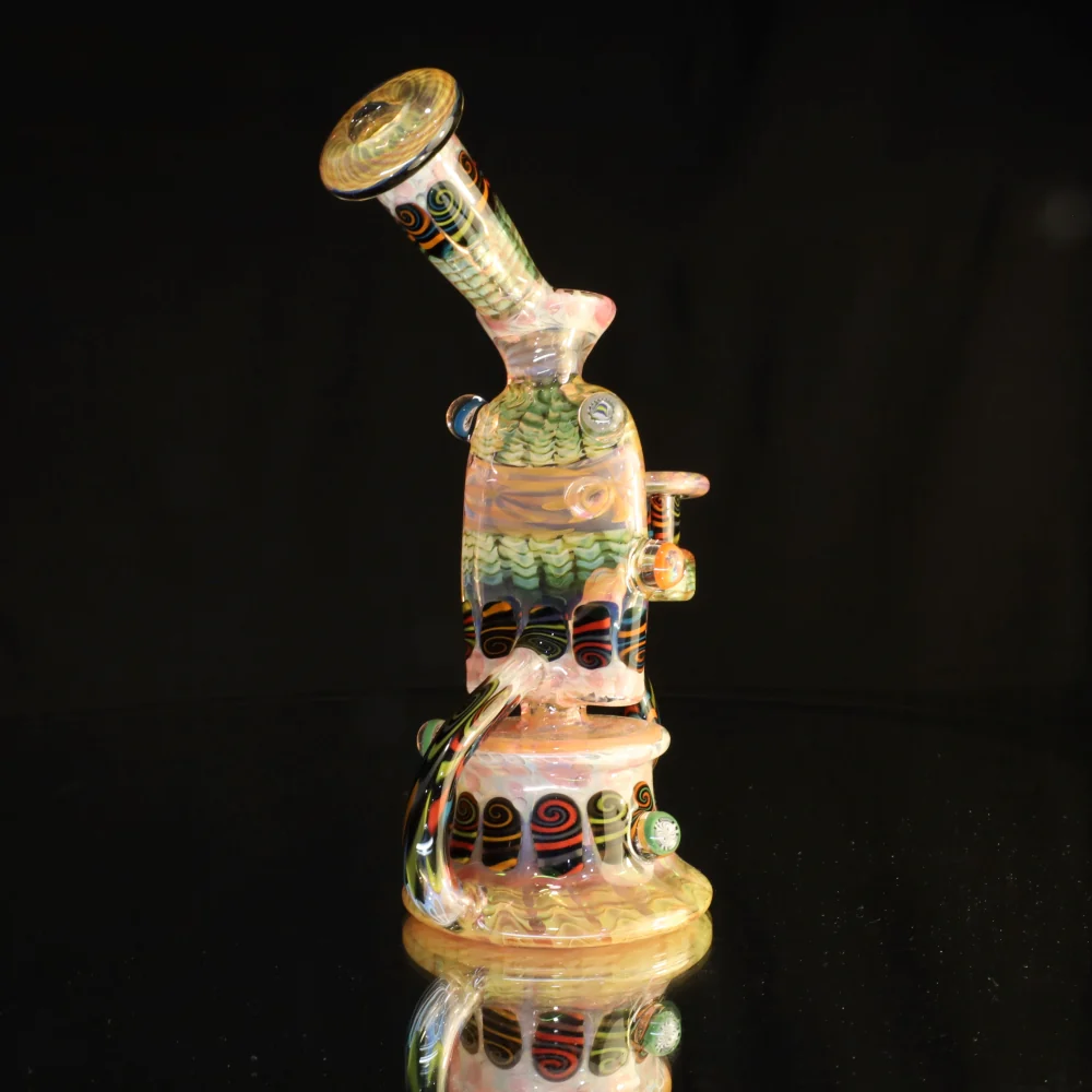 Chunk Glass X Gato Glass Fannypack Recycler Collab - Image 8
