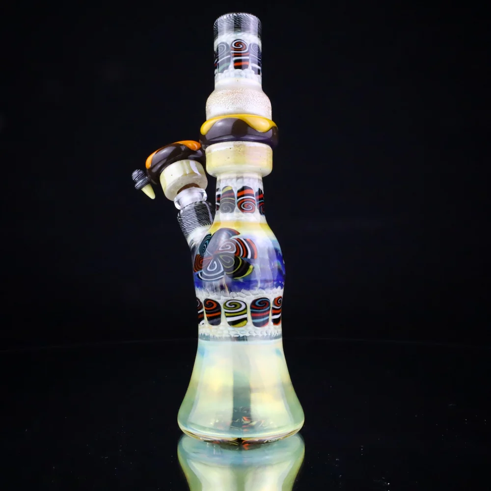 Chunk Glass X Rosburg Glass Burger Bubbler - Image 4
