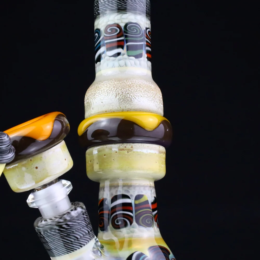 Chunk Glass X Rosburg Glass Burger Bubbler - Image 6