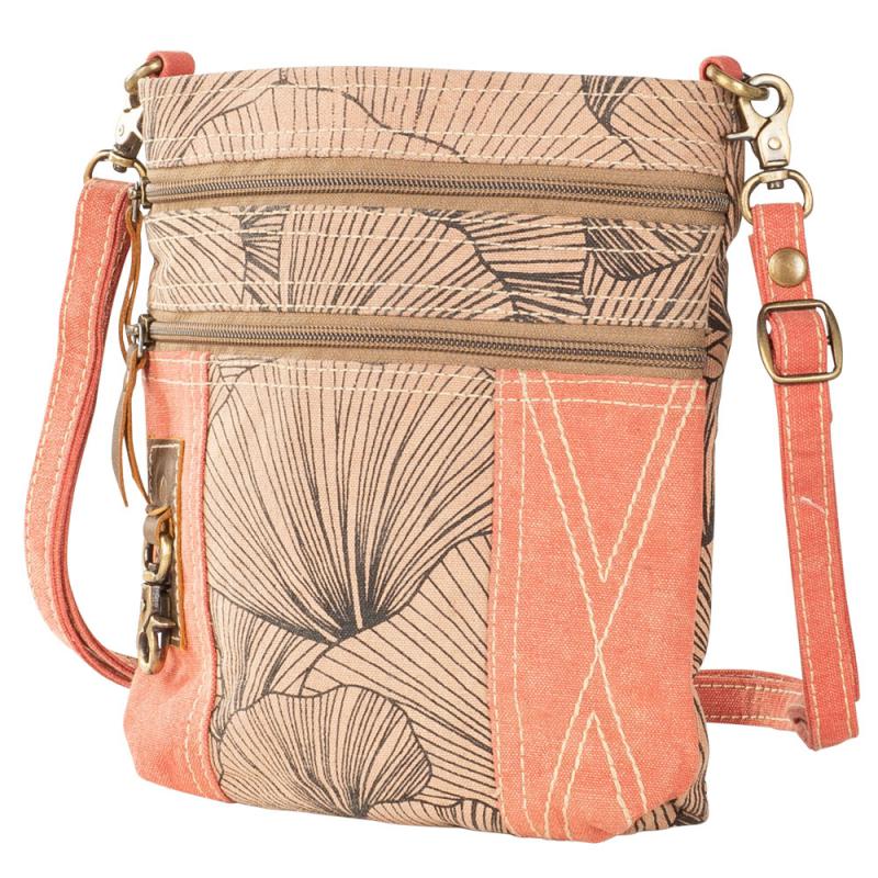 Clea Ray Botanical Print Crossbody Bag - Image 2