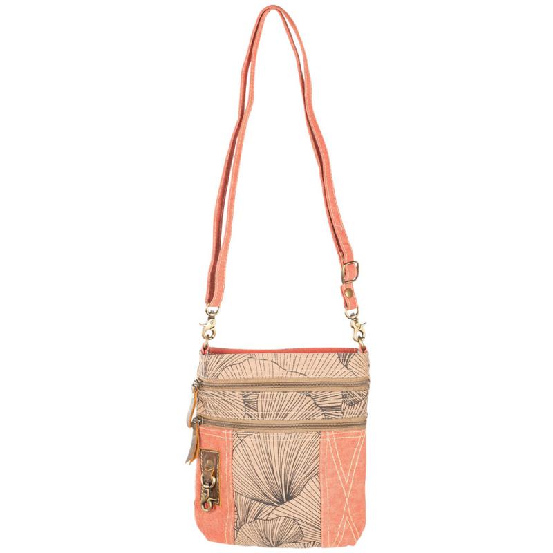 Clea Ray Botanical Print Crossbody Bag - Image 4