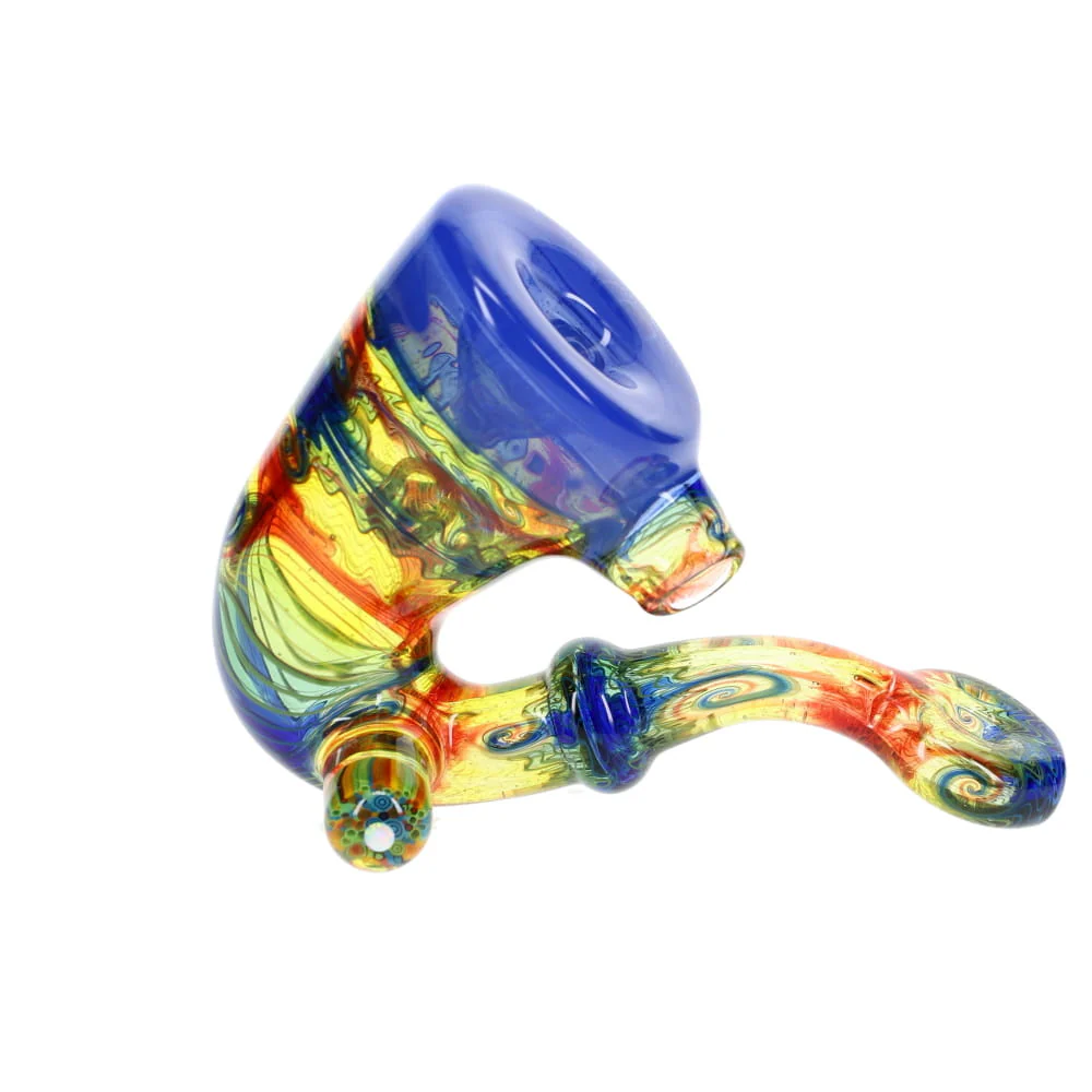 Cowboy Glass Rainbow Wig Wag w/ Millie Sherlock #3 - Image 2