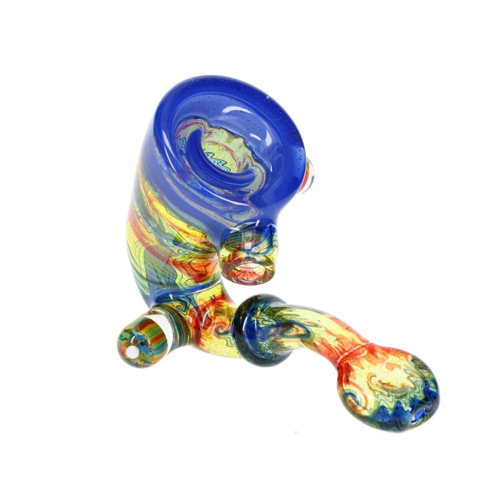 Cowboy Glass Rainbow Wig Wag w/ Millie Sherlock #3 - Image 3