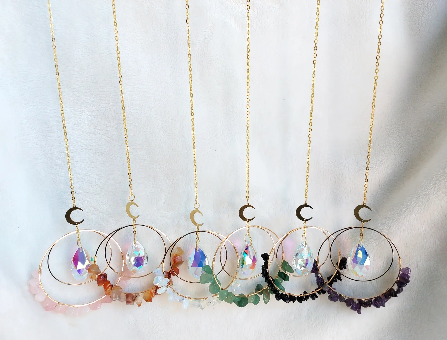 Crystal Chip Suncatcher - Amethyst - Image 2