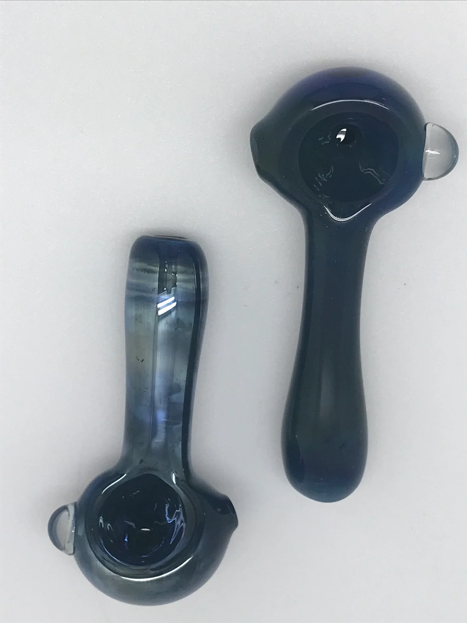Cy Glassworks Blue Fume Pipe - Image 2