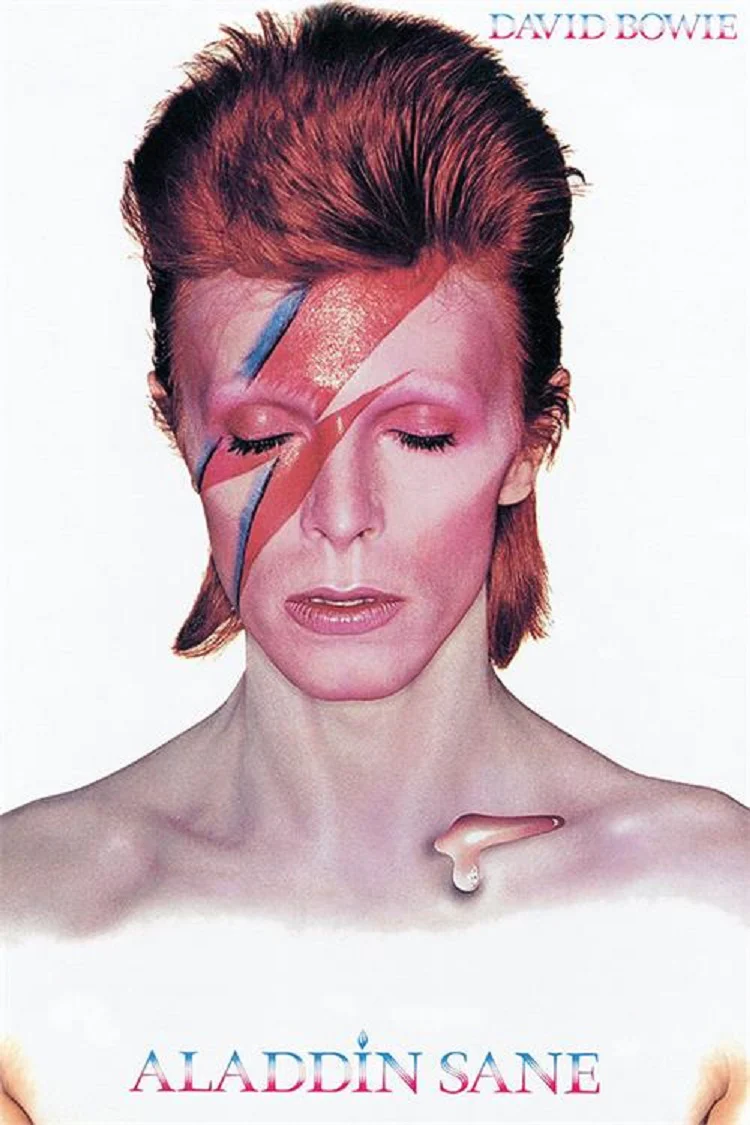 David Bowie Aladdin Sane Poster