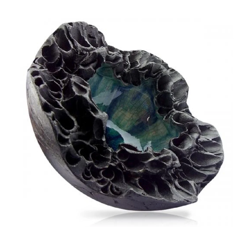 Raku Potteryworks Crater Bowl - Large SALE