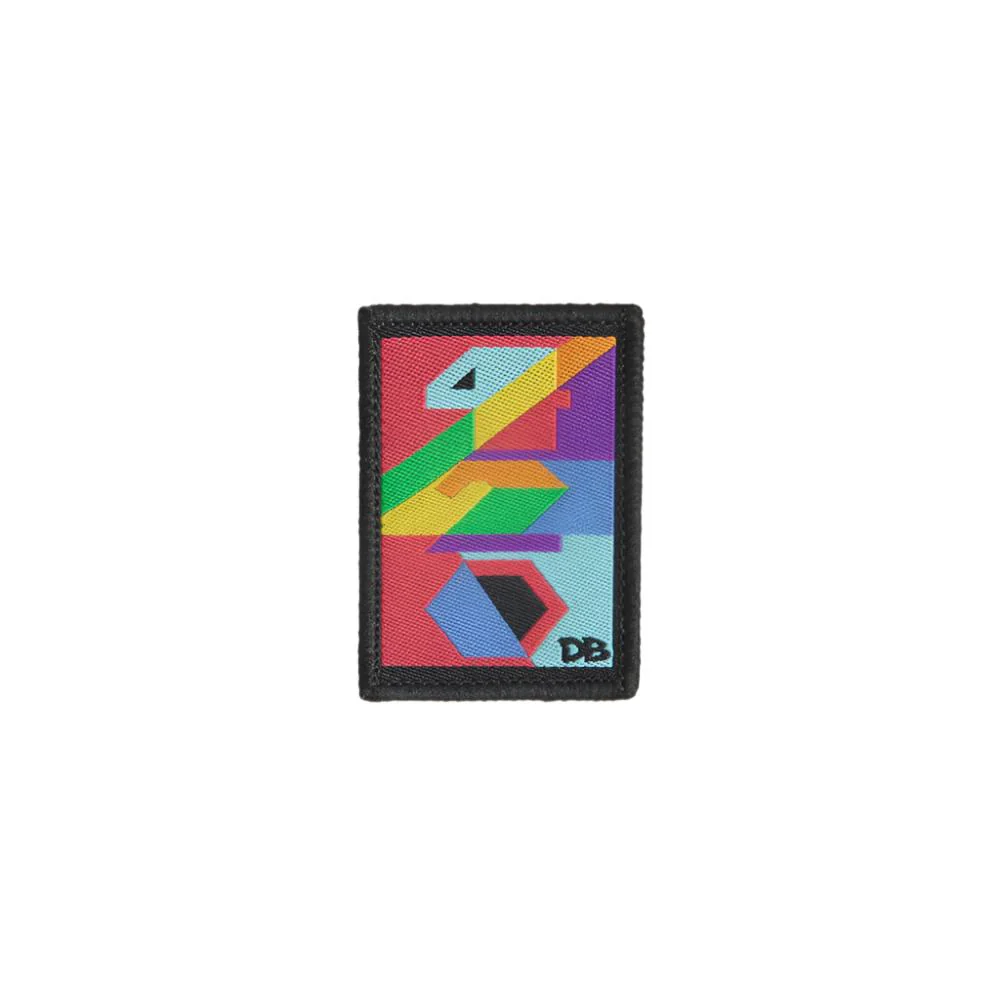 Dime Bags Velcro Patch - 420 Abstract SALE