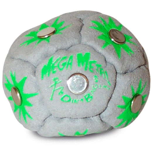World Footbag Dirt Bag Mega Metal Foot Bag Hacky Sack